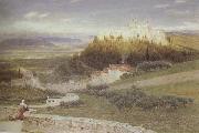 Certosa,near Florence (mk46) Albert Goodwin,RWS